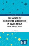 Formation of Periodical Authorship in 1920s Korea