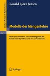 Modelle der Mengenlehre