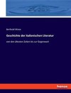 Geschichte der italienischen Literatur