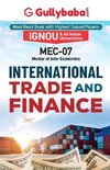 MEC-007 International Trade and Finance