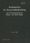 M.Dv.Nr. 317 Kommandos für Torpedoschießleitung auf Torpedobooten