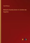 Römische Kunstzustände im Zeitalter des Augustus