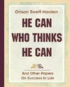 He Can Who Thinks He Can (1908)