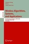 Wireless Algorithms, Systems, and Applications