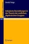 Induzierte Darstellungen in der Theorie der endlichen, algebraischen Gruppen