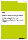 Das Schweigen nach der verheerenden Nacht von Tlatelolco im Rahmen der Olympischen Spiele 1968. Die Bedeutsamkeit des Werkes 