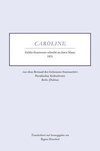 Caroline - Gräfin Gneisenau schreibt an ihren Mann - 1831