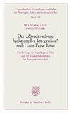 Der »Zweckverband funktioneller Integration« nach Hans Peter Ipsen.