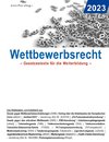 Wettbewerbsrecht 2023