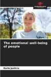 The emotional well-being of people