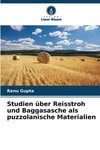 Studien über Reisstroh und Baggasasche als puzzolanische Materialien