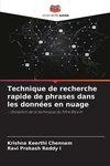 Technique de recherche rapide de phrases dans les données en nuage