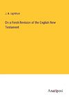 On a Fresh Revision of the English New Testament