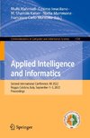 Applied Intelligence and Informatics