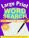 Large Print Word Search for Adults