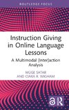 Instruction Giving in Online Language Lessons