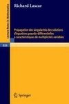 Propagation des singularites des solutions d'equations pseudo-differentielles a caracteristiques de multiplicites variables