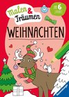 Ravensburger Weihnachten - malen und träumen - 24 Ausmalbilder für Kinder ab 6 Jahren - Weihnachtliche Motive zum Entspannen