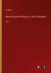 Miscellaneous Writings of John Conington