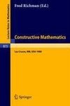 Constructive Mathematics