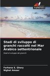 Stadi di sviluppo di granchi raccolti nel Mar Arabico settentrionale