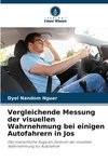 Vergleichende Messung der visuellen Wahrnehmung bei einigen Autofahrern in Jos