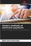 Modern methods of electronic payments