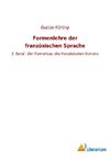 Formenlehre der französischen Sprache