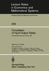 Compilation of Input-Output Tables