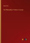 The Philosophy of History in Europe