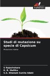 Studi di mutazione su specie di Capsicum