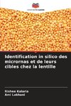 Identification in silico des micrornas et de leurs cibles chez la lentille