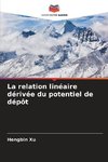 La relation linéaire dérivée du potentiel de dépôt