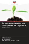 Études de mutation sur les espèces de Capsicum