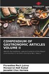 COMPENDIUM OF GASTRONOMIC ARTICLES VOLUME II