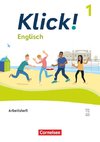 Klick! Band 1: 5. Schuljahr. Englisch - Arbeitsheft mit Audios und interaktiven Übungen