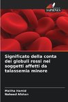 Significato della conta dei globuli rossi nei soggetti affetti da talassemia minore