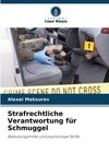 Strafrechtliche Verantwortung für Schmuggel