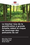 Le biochar issu de la gazéification à grande échelle réduit le risque de lessivage des polluants du sol