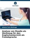 Analyse von Moodle als Werkzeug für den Englischunterricht als Fremdsprache