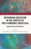 Rethinking Education in the Context of Post-Pandemic South Asia