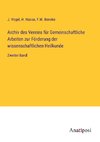 Archiv des Vereins für Gemeinschaftliche Arbeiten zur Förderung der wissenschaftlichen Heilkunde