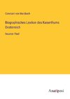 Biographisches Lexikon des Kaiserthums Oesterreich