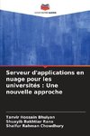 Serveur d'applications en nuage pour les universités : Une nouvelle approche