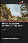 Effetti dei conflitti territoriali sulle donne