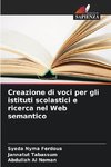 Creazione di voci per gli istituti scolastici e ricerca nel Web semantico