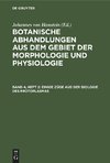 Botanische Abhandlungen aus dem Gebiet der Morphologie und Physiologie, Band 4, Heft 2, Einige Züge aus der Biologie des Protoplasmas