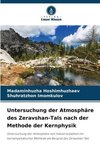 Untersuchung der Atmosphäre des Zeravshan-Tals nach der Methode der Kernphysik