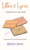 Letters & Lyrics Contents Of The Heart