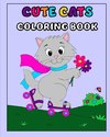 Cute Cats Coloring Book